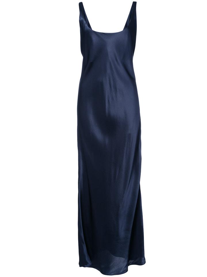 Protagonist - Slip Dress - Women - Viscose - Xs, Blue, Viscose