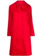 Mackintosh Dunkeld Rainproof Coat - Red