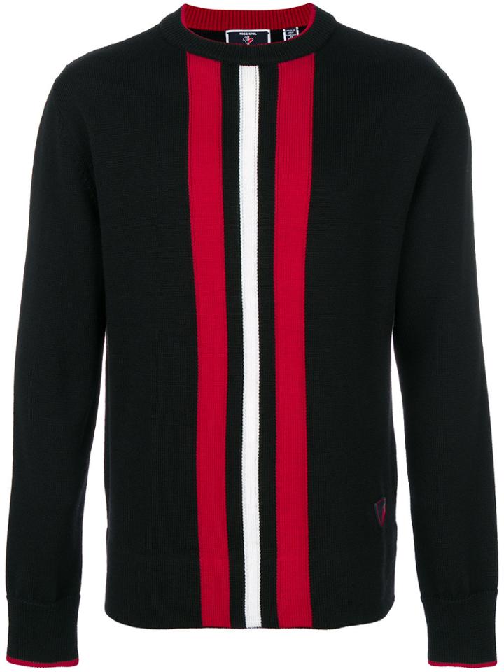 Rossignol Striped Jumper - Black