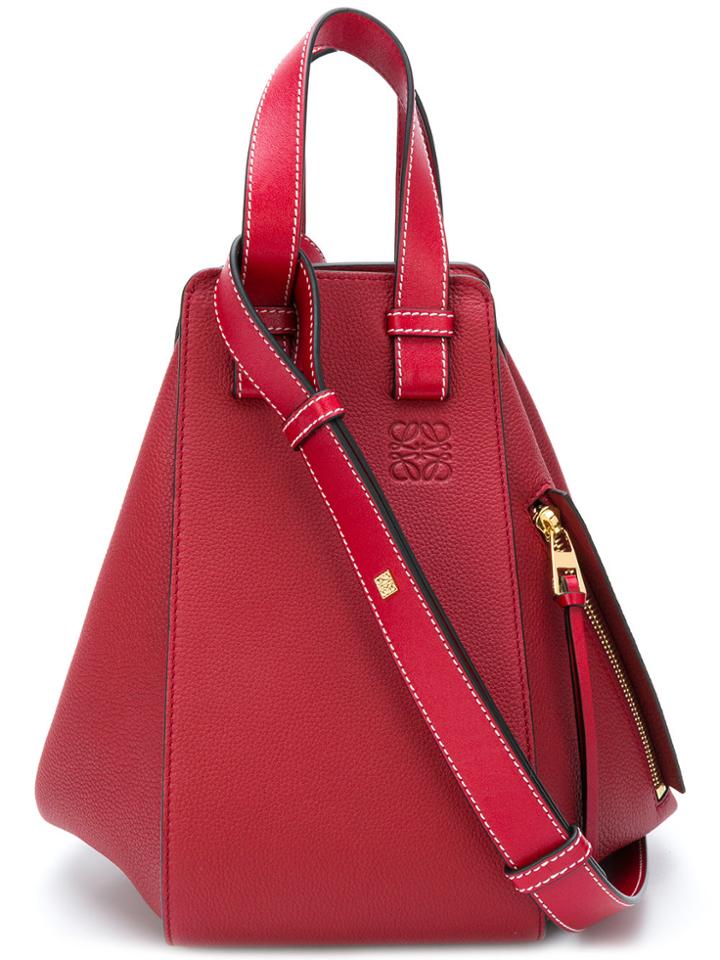 Loewe Hammock Shoulder Bag - Red