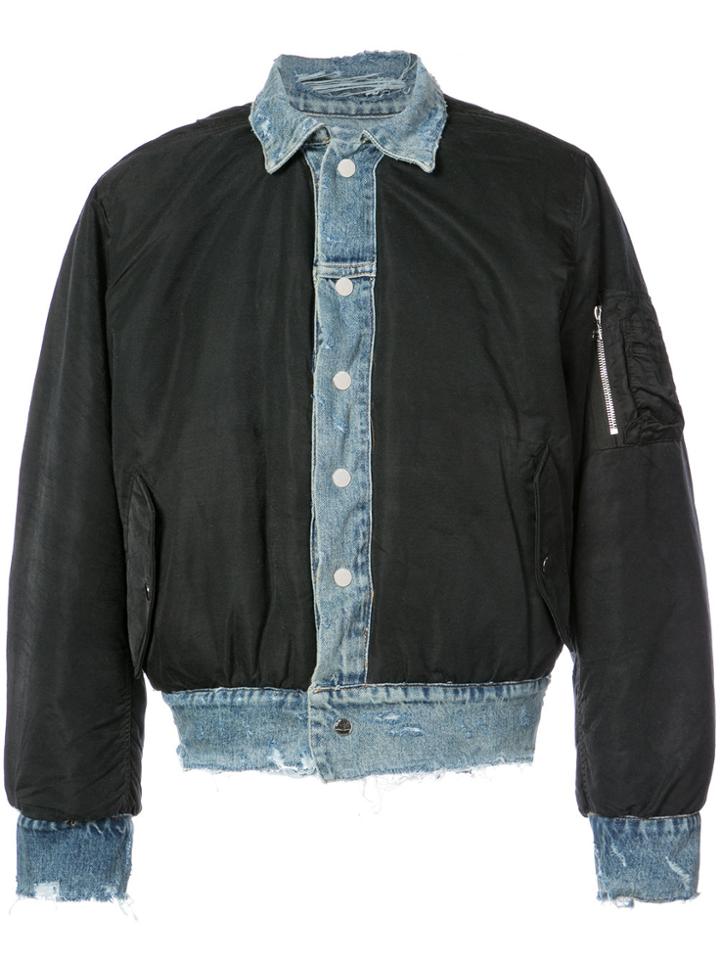 Amiri Reverse Trucker Bomber - Black