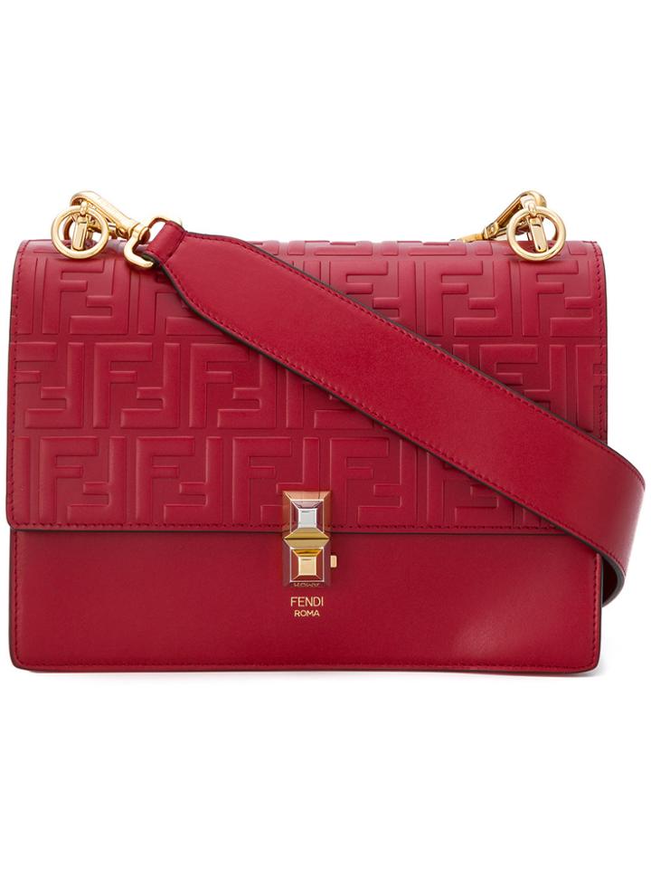 Fendi Kan I Tote - Red