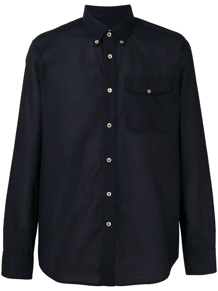 A Kind Of Guise - Woven Shirt - Men - Cotton - M, Blue, Cotton