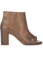 Roberto Del Carlo Open Toe Booties