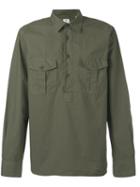 Aspesi - Button-up Shirt - Men - Cotton - 41, Green, Cotton