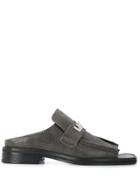 Martine Rose Open Toe Loafers - Grey