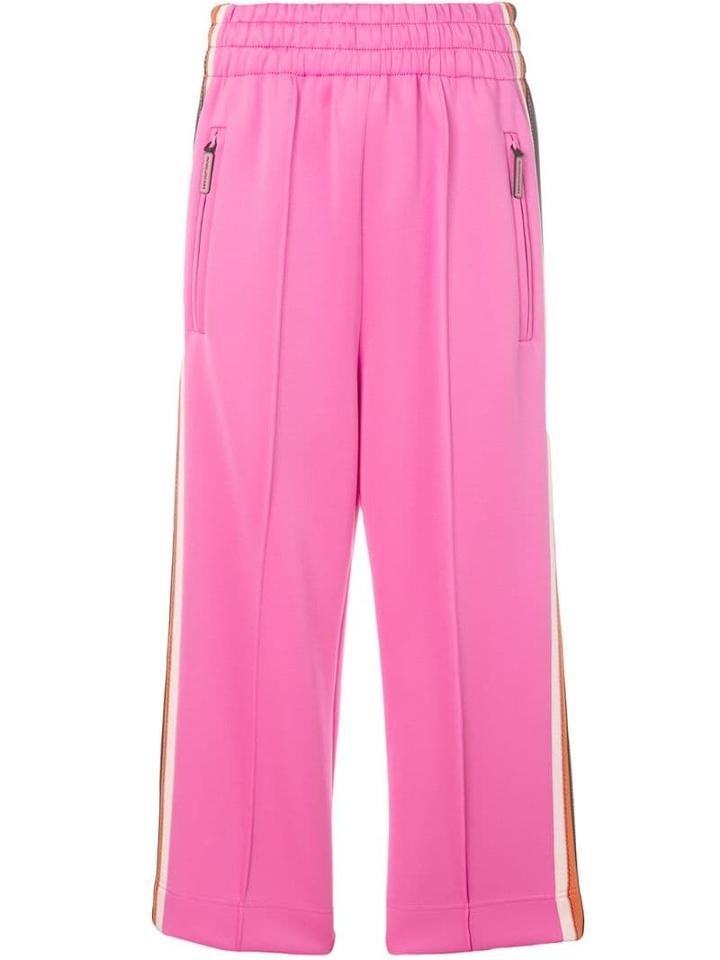 Marc Jacobs Cropped Track Trousers - Pink