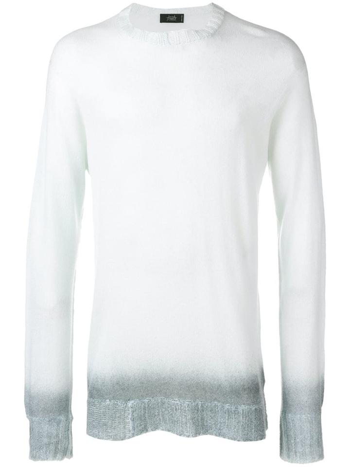 Maison Flaneur Loose-fit Cashmere Jumper - White