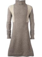 Rick Owens Roll Neck Jumper, Men's, Size: Small, Nude/neutrals, Polyamide/wool/yak/spandex/elastane
