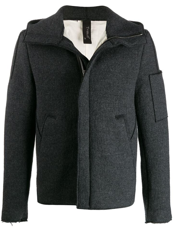 Transit Fitted Jacket - Grey