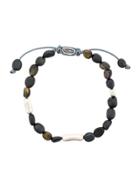 M. Cohen Stone Beads Bracelet - Brown