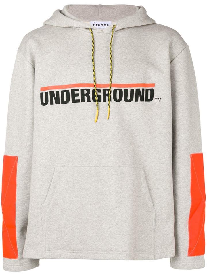 Études Logo Hoodie - Grey