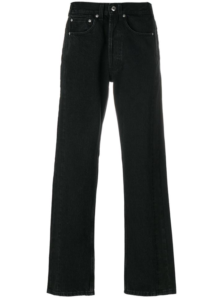 Alexander Mcqueen Loose Fit Jeans - Black