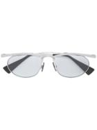 Kuboraum Round Frame Sunglasses - Metallic