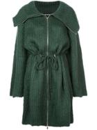 Emporio Armani Knitted Coat - Green