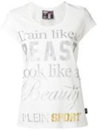 Plein Sport - Beast T-shirt - Women - Cotton - L, White
