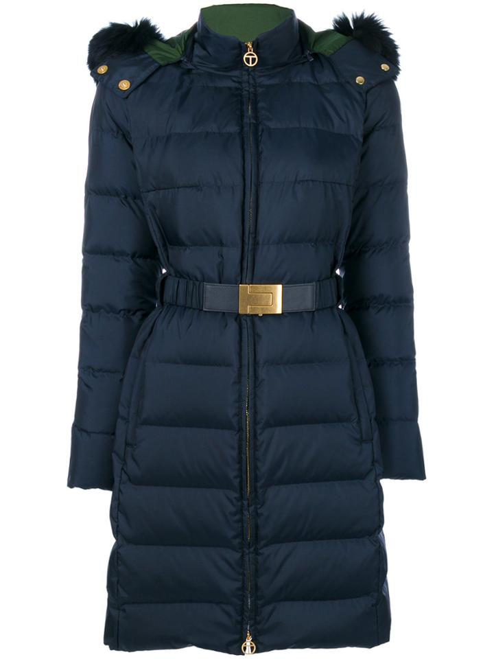 Tory Burch Petra Padded Parka - Blue