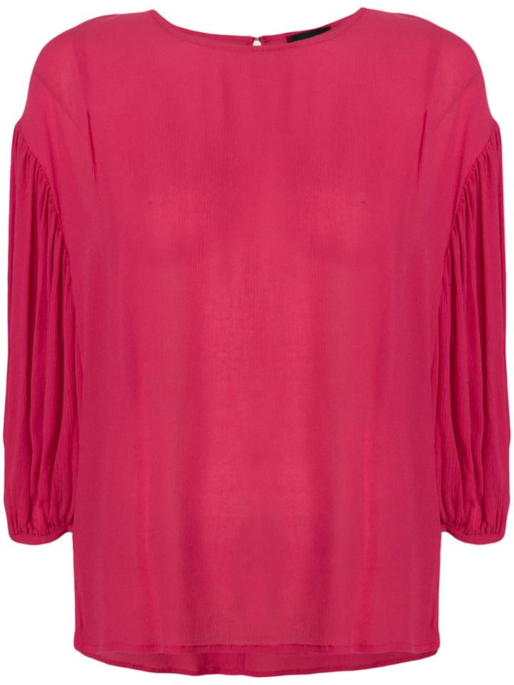 Roberto Collina Gathered Shift Blouse