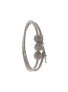 Fabiana Filippi Bauble Wrap Bracelet - Silver