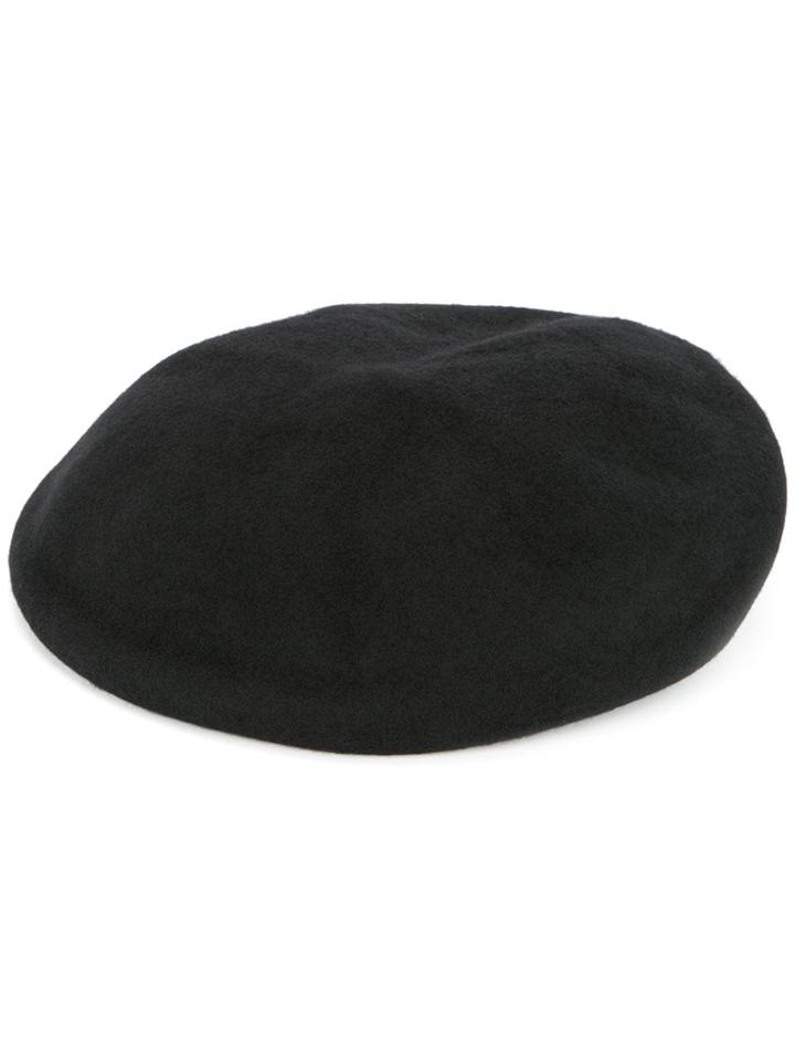 Juun.j Fine Knit Beret - Black