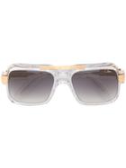 Cazal Clear Square Frame Sunglasses - Metallic