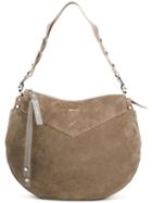Jimmy Choo Artie Shoulder Bag, Women's, Nude/neutrals, Suede