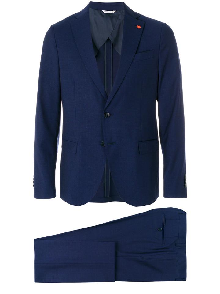 Manuel Ritz Slim Suit - Blue