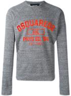 Dsquared2 Phys Ed Sweatshirt, Men's, Size: Medium, Grey, Cotton