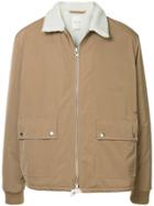 Wood Wood Lightweight Zip Front Jacket - Brown