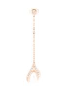 Asherali Knopfer Rose Gold And Diamond Bird Claw Earring