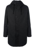 Sempach Hooded Parka Coat, Men's, Size: Xl, Black, Nylon/polyester