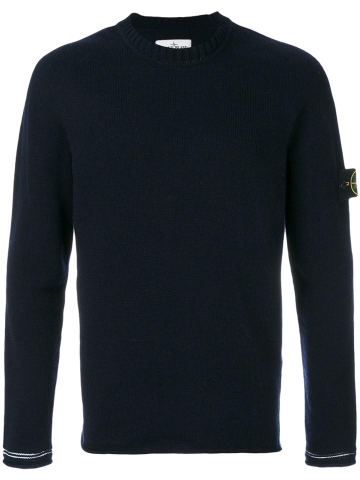 Stone Island Long-sleeve Pullover - Blue