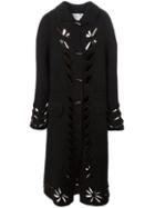 Christian Dior Vintage Cutout Long Coat, Women's, Size: Medium, Brown