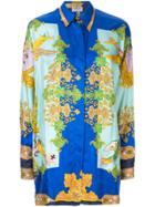 Versace Vintage Baroque Print Shirt - Multicolour