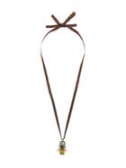 Jean Paul Gaultier Vintage Beetle Necklace - Brown