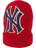 Gucci Wool Hat With Ny Yankees&trade; Patch - Red