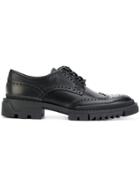 Versace Lace Up Brogues - Black