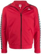 Kappa Logo Tape Detail Sport Jacket - Red