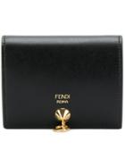 Fendi Ring Detail Wallet - Black