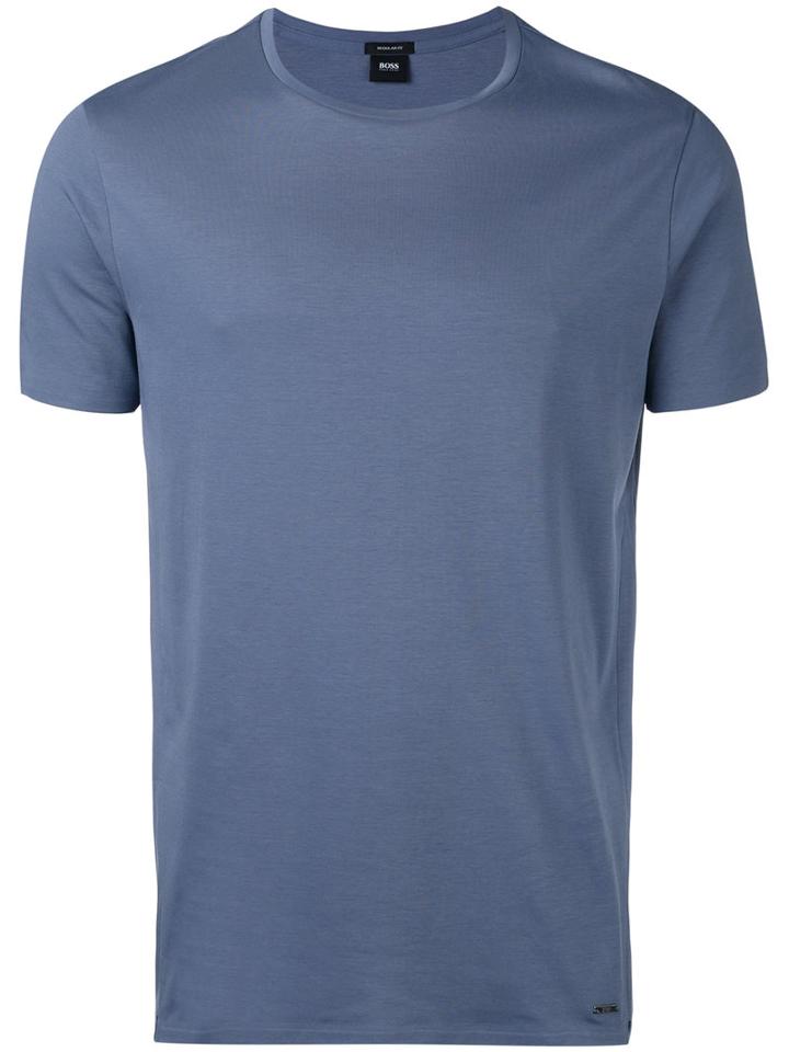 Boss Hugo Boss Plain T-shirt, Men's, Size: Small, Blue, Cotton