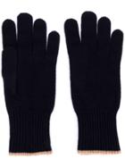 Brunello Cucinelli Cashmere Gloves - Blue