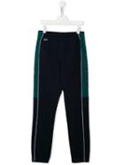 Lacoste Kids Stripe Trim Sweatpants - Blue