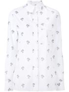 Victoria Beckham Single Pocket Shirt, Women's, Size: 8, White, Cotton