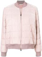 Stella Mccartney Padded Bomber Jacket - Pink