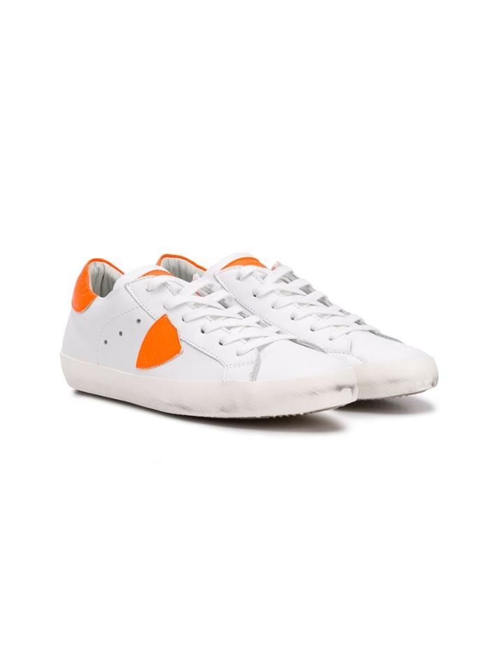 Philippe Model Kids Teen Tropez Sneakers - White