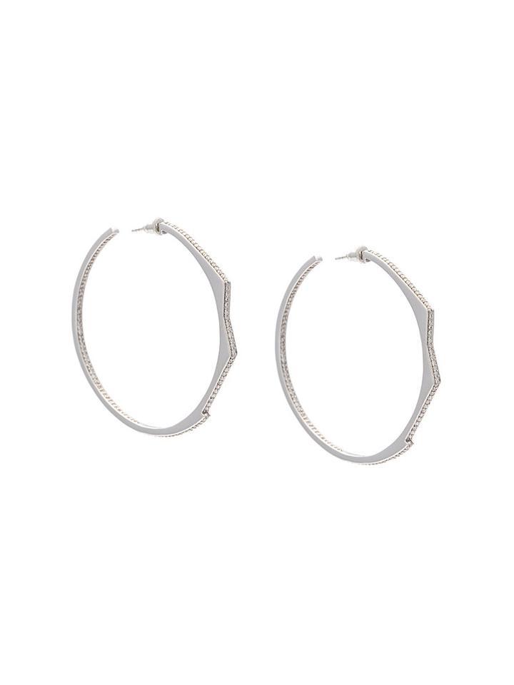 Lynn Ban Geometric Hoops, Women's, Metallic