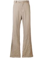 Marni Crinkled Trousers - Nude & Neutrals