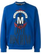 Love Moschino Printed Crew Neck Sweatshirt