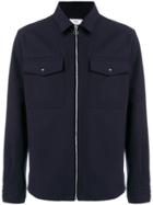 Ami Alexandre Mattiussi Zipped Over-shirt - Blue