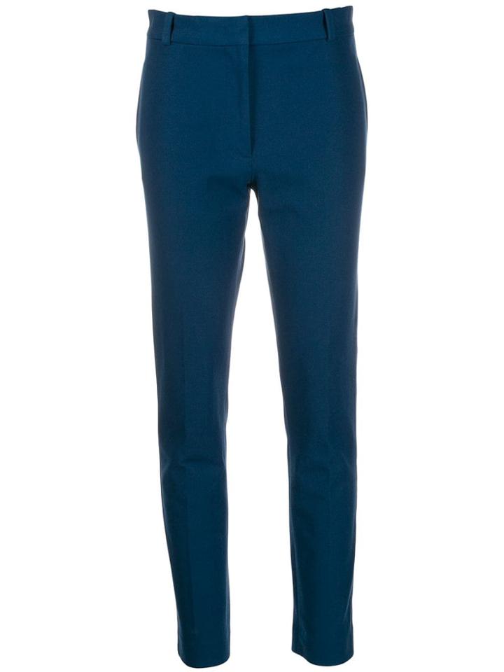 Joseph Zoom Gabardine Skinny Trousers - Blue